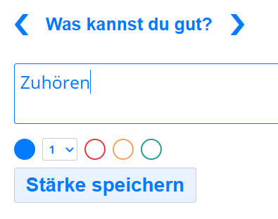 Stärke speichern Stärke speichern